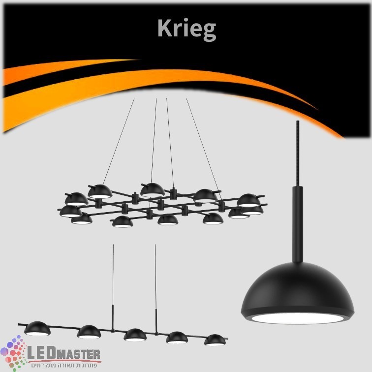 גוף תאורה מנורת תליה 8-96W סדרת קרייג גוף תאורה מנורת תליה 8-96W סדרת קרייג