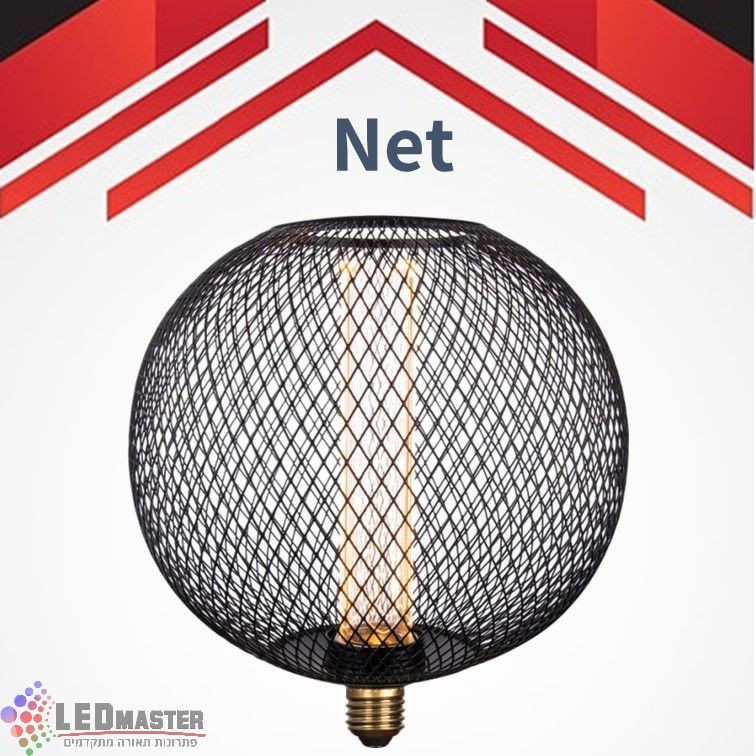 נורת לד 3.5W רשת עגול שחור 1800K נורת לד 3.5W רשת עגול שחור 1800K
