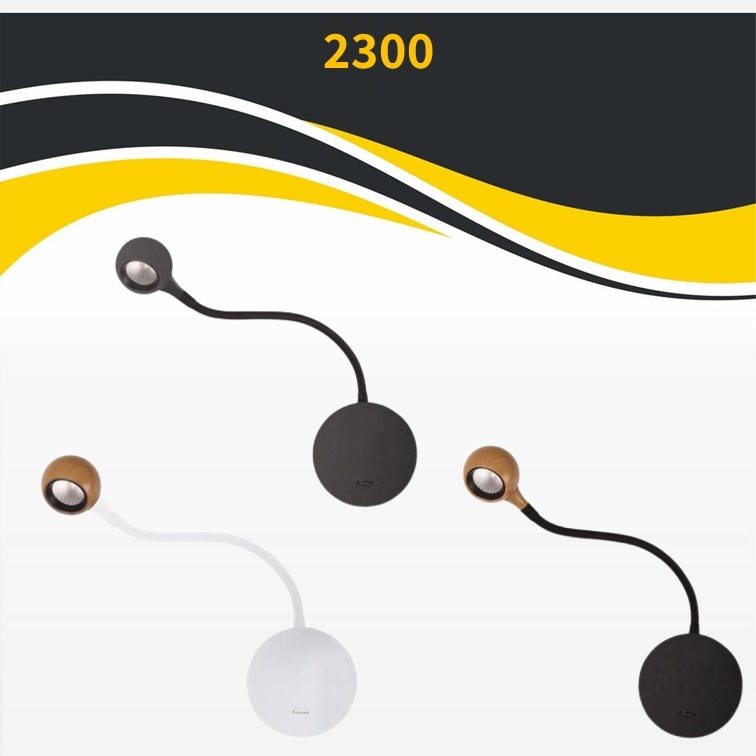 גוף תאורה קיר 5W דגם 2300 גוף תאורה קיר 5W דגם 2300