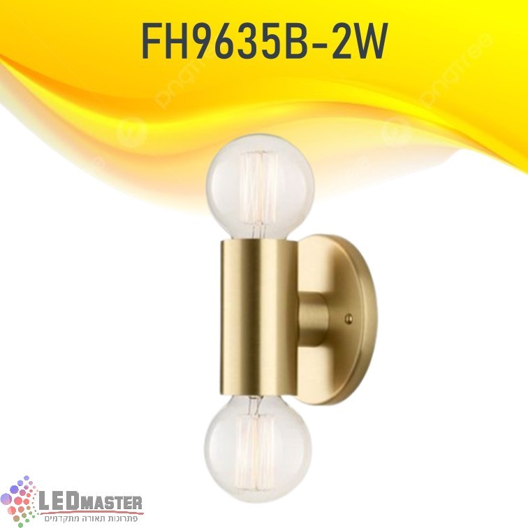 גוף תאורה צמוד קיר מנורת קיר E27 UP/DOWN נחושת גוף תאורה צמוד קיר מנורת קיר E27 UP/DOWN נחושת