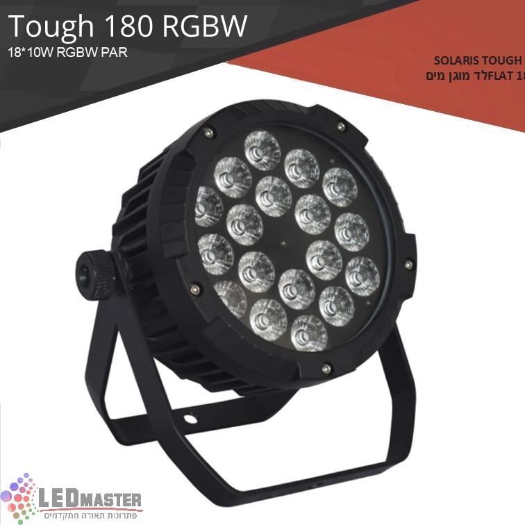 גוף תאורה פנס מוגן מים RGBW 18X10W PAR DMX512 גוף תאורה פנס מוגן מים RGBW 18X10W PAR DMX512