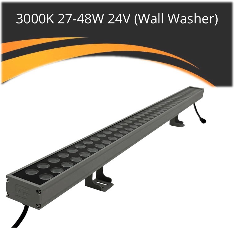 גוף תאורה לינארית להצפת קירות 3000K 27-48W (Wall Washer) גוף תאורה לינארית להצפת קירות 3000K 27-48W (Wall Washer)