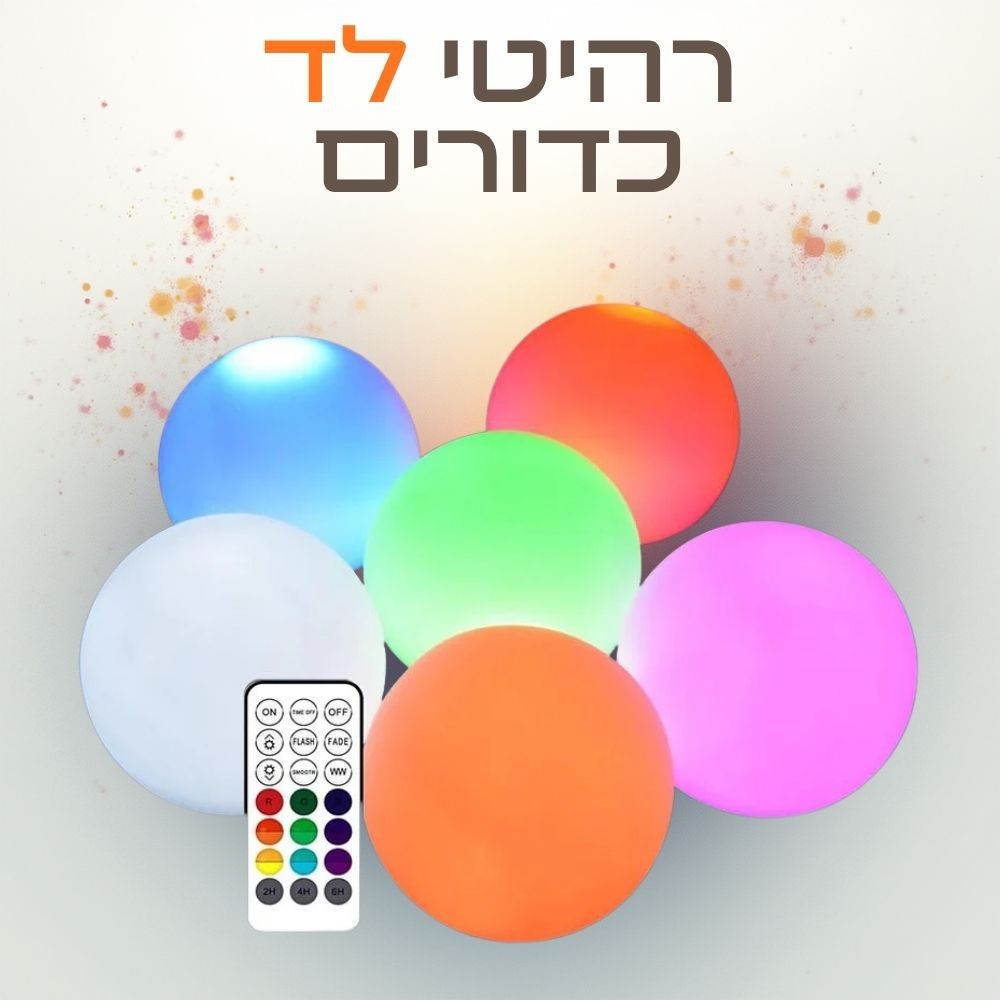 גופי תאורה רהיטי לד - כדורים גופי תאורה רהיטי לד - כדורים