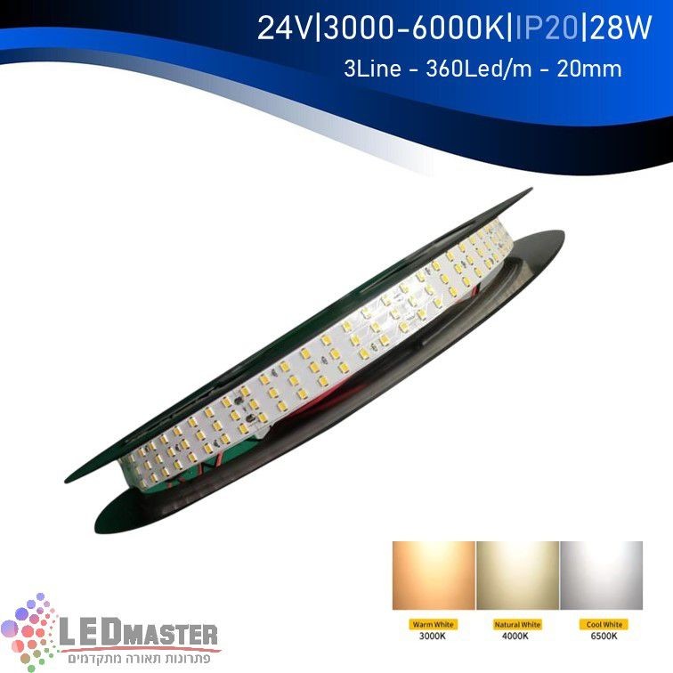 ��� �� IP20 24V 28W 20mm ���� ����� - 25 �'