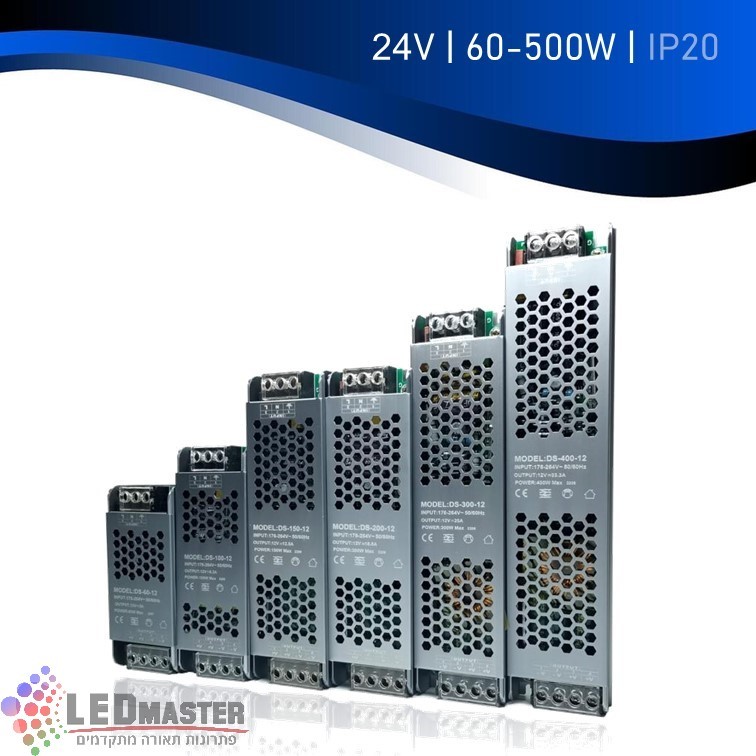 שנאי תעשיתי מתכת LEDON 2.5A (60W) 24V שנאי תעשיתי מתכת LEDON 2.5A (60W) 24V