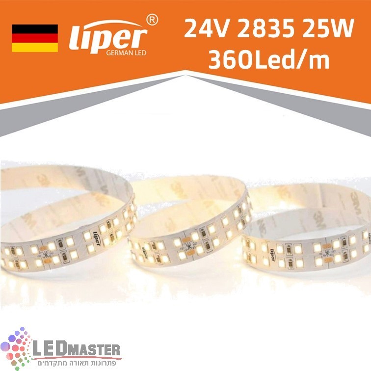��� �� 25W-2LINE-360LED-15MM-3000-6500K-24V-SMD ����� Liper