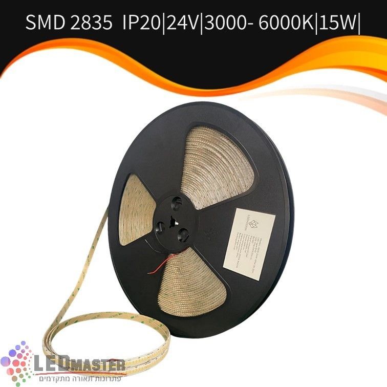 סרט לד 24V 3000-6000K 15W IP20 סרט לד 24V 3000-6000K 15W IP20
