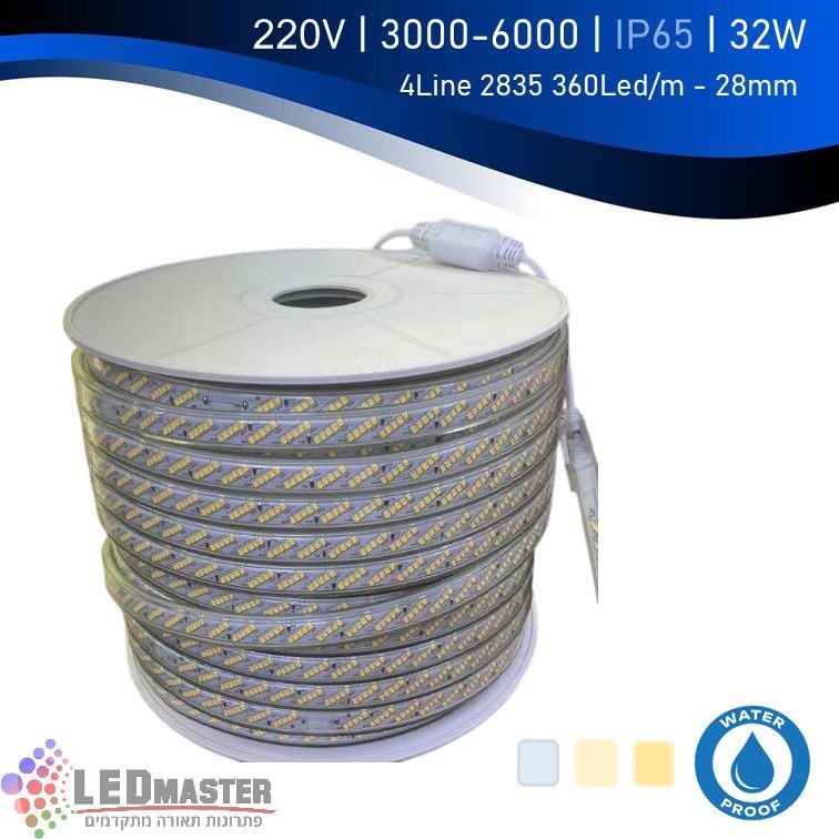 ��� �� ���� ��� 230V 28W IP67 ���� �����  - 100 �'