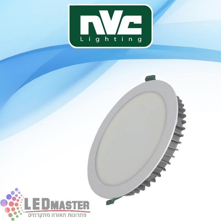 גוף תאורה שקוע תקרה 30W Ultra-Slim NVC קבוע גוף תאורה שקוע תקרה 30W Ultra-Slim NVC קבוע