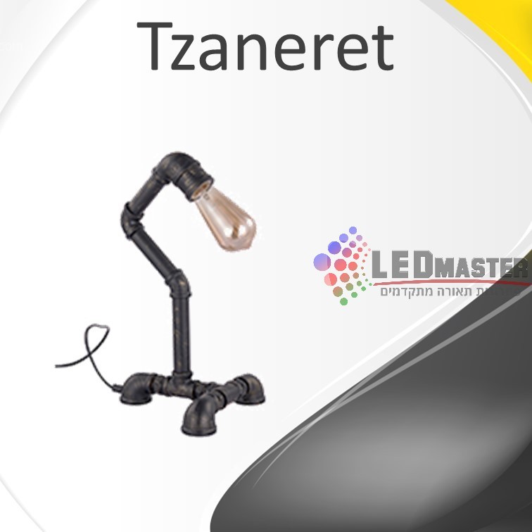 גוף תאורה מנורת שולחן E27 וינטאג' צנרת גוף תאורה מנורת שולחן E27 וינטאג' צנרת