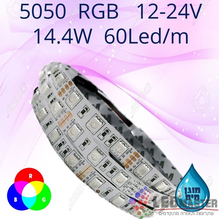��� �� ���� ��� 5050 RGB  14.4W 12-24V 60Led/m