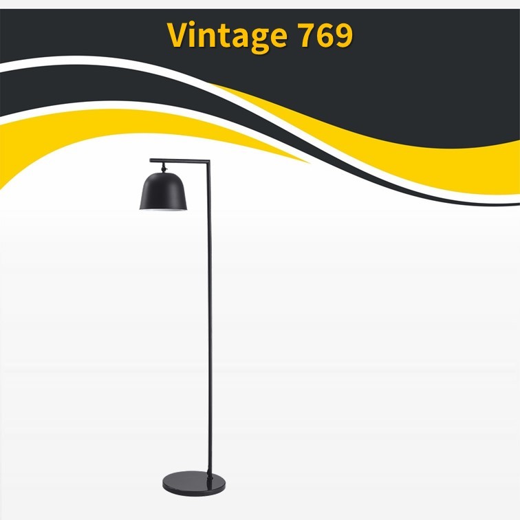 גוף תאורה וינטג עמידה 769 E27 שחור (25368) גוף תאורה וינטג עמידה 769 E27 שחור (25368)