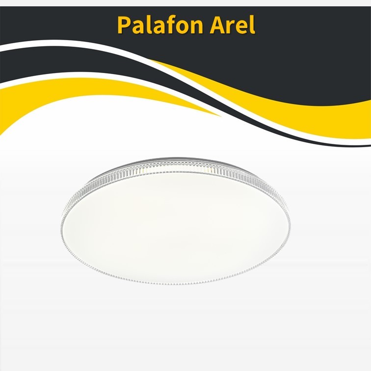 גוף תאורה פלפון אראל 60W לבן LED גוף תאורה פלפון אראל 60W לבן LED