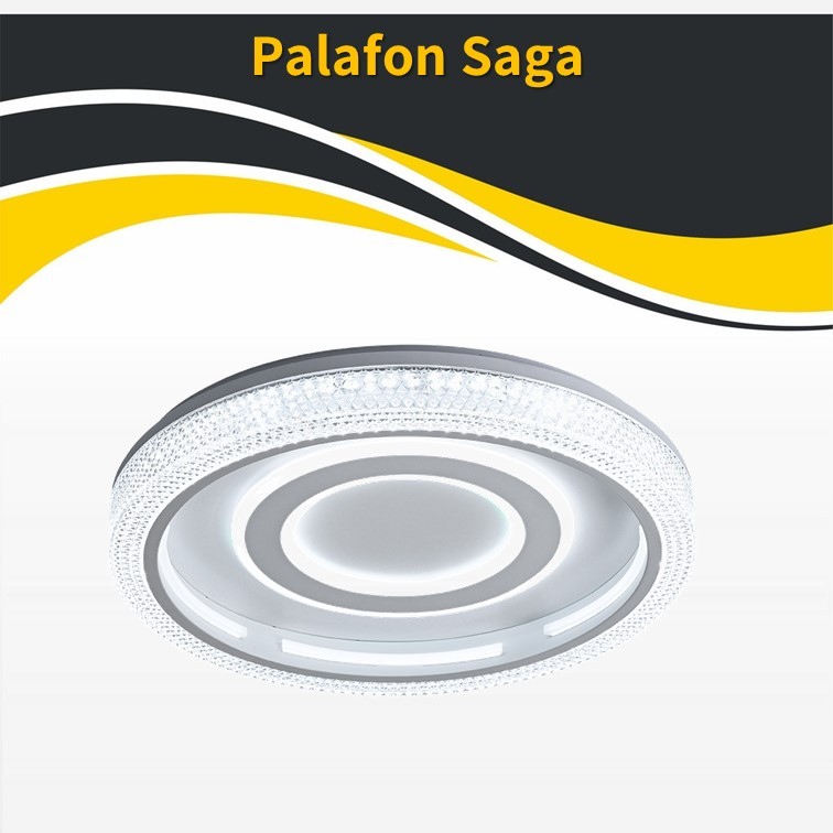 גוף תאורה פלפון 60W סאגה לבן LED גוף תאורה פלפון 60W סאגה לבן LED