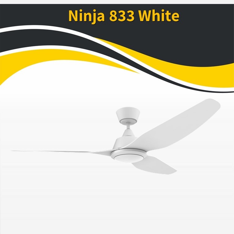 גוף תאורה נינגה 833 לבן מוגן מים ''56 + תאורה+שלט (25694) גוף תאורה נינגה 833 לבן מוגן מים ''56 + תאורה+שלט (25694)