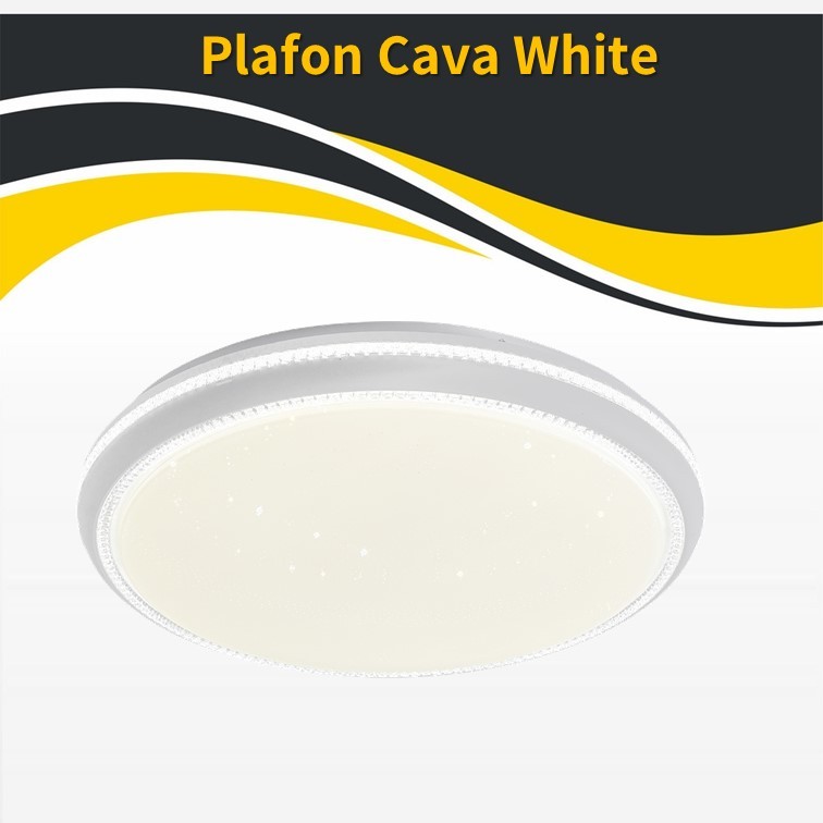 גוף תאורה קיר פלפון קאווה לבן 60W LED גוף תאורה קיר פלפון קאווה לבן 60W LED