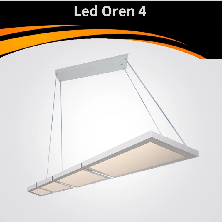 גוף תאורה פנל לד תליה אורן רביעיה 4*12W (48W) גוף תאורה פנל לד תליה אורן רביעיה 4*12W (48W)