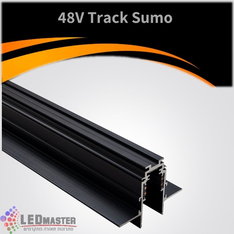 פס צבירה שקוע מגנט 48V טרימלס פנימי דגם G שחור/לבן פס צבירה שקוע מגנט 48V טרימלס פנימי דגם G שחור/לבן
