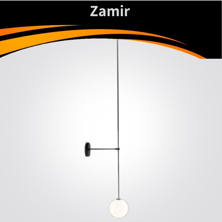 גוף תאורה קיר זמיר לד שחור-5W גוף תאורה קיר זמיר לד שחור-5W