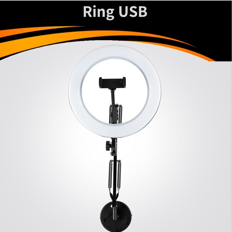 גוף תאורה מנורת קיר רינג עם USB שחור לד 10W גוף תאורה מנורת קיר רינג עם USB שחור לד 10W