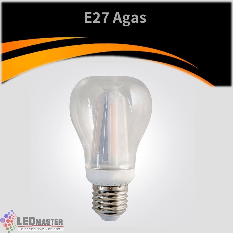 נורת לד אגס הברגה סטנדרטית E27 7/11W 3000K נורת לד אגס הברגה סטנדרטית E27 7/11W 3000K