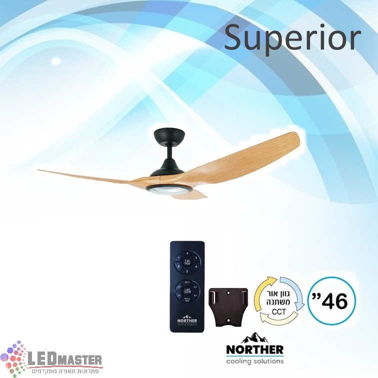 מאוורר תקרה סופריור CCT 46" Superiore מאוורר תקרה סופריור CCT 46" Superiore