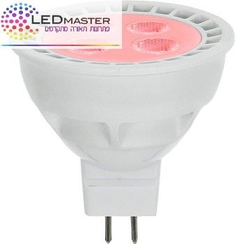 נורת לד 4W 12V MR16 אדום נורת לד 4W 12V MR16 אדום