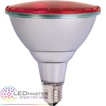 נורת לד 15W אדום E27 PAR38 נורת לד 15W אדום E27 PAR38