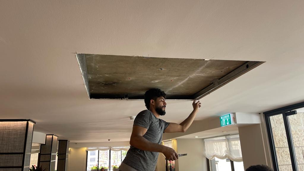 פרויקט גוף תאורה טבעת טרימלס במלון קיסר ירושלים מלון פרויקט גוף תאורה טבעת טרימלס במלון קיסר ירושלים מלון