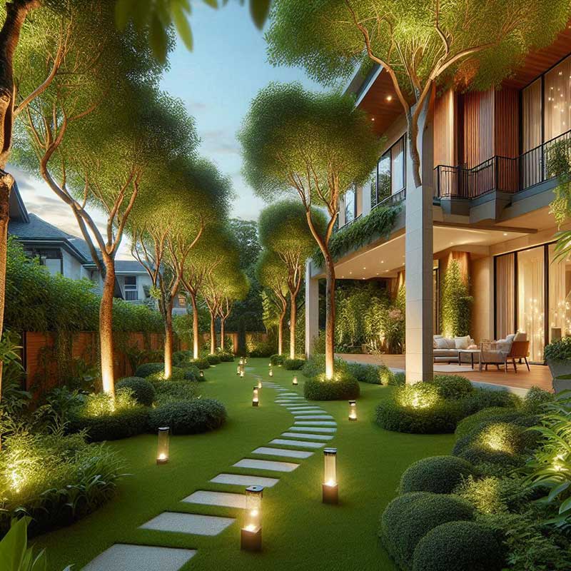 תאורה לגינה תאורה לגינה