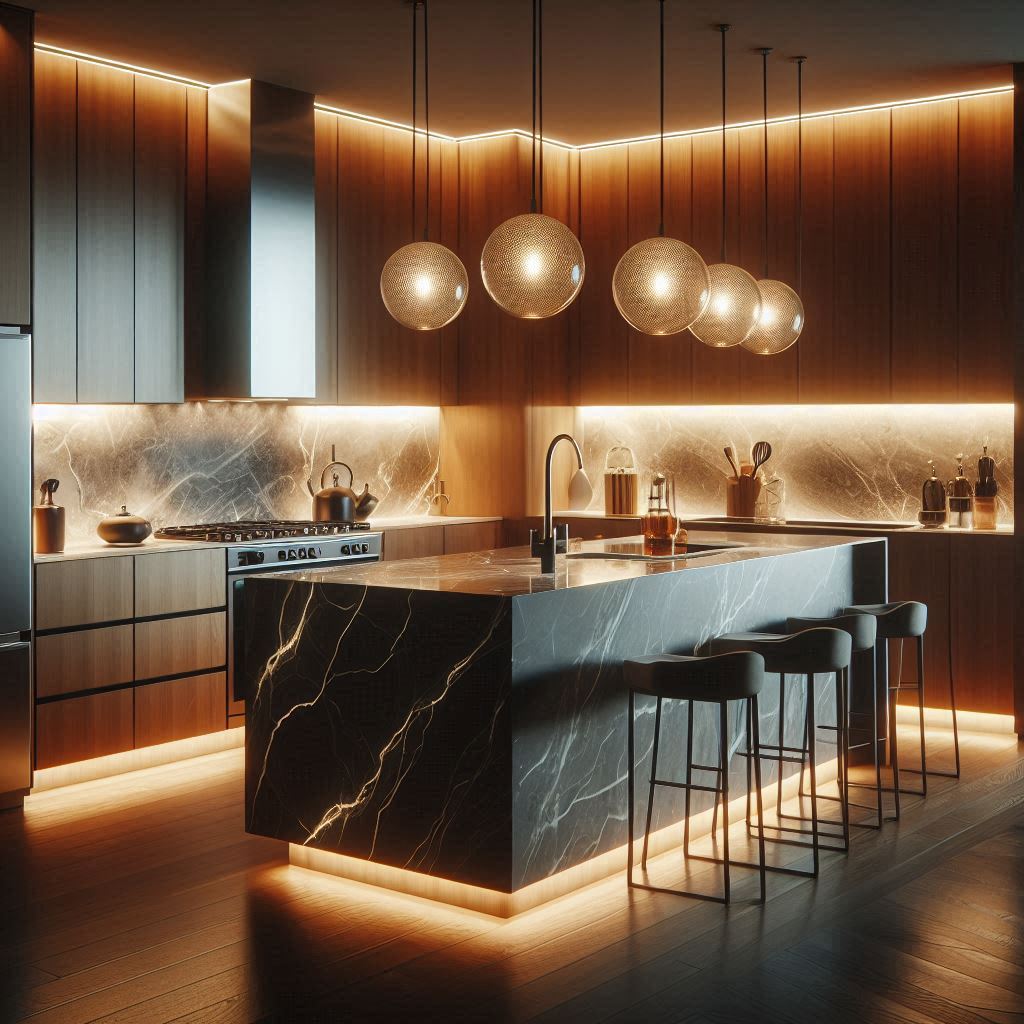 תאורה חכמה במטבח תאורה חכמה במטבח