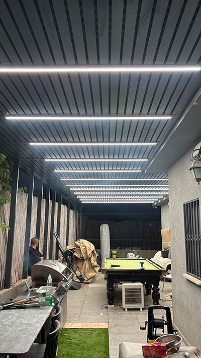 תאורה לפרגולה תאורה לפרגולה