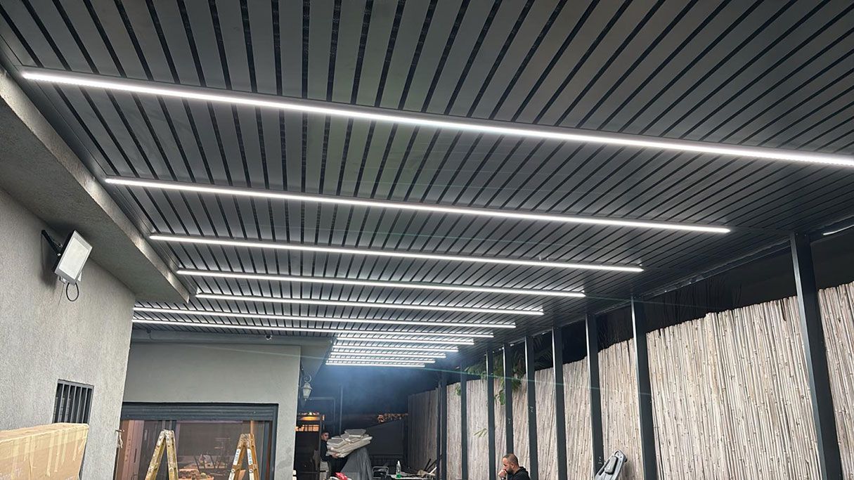 תאורה לפרגולה תאורה לפרגולה