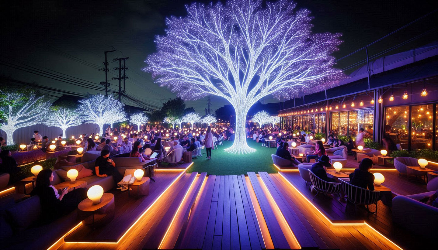 תאורה בהתאמה אישית לאירועים תאורה בהתאמה אישית לאירועים